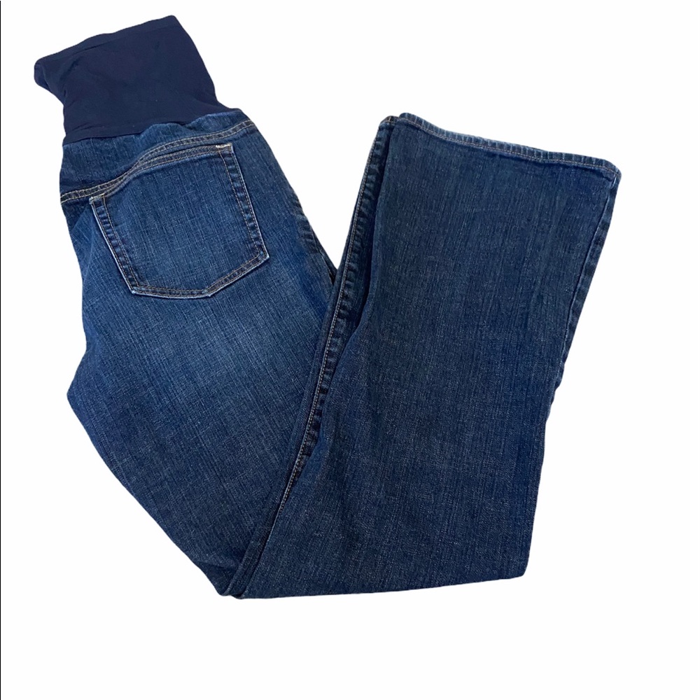 GAP MATERNITY Regular Stretch Straight Leg Denim